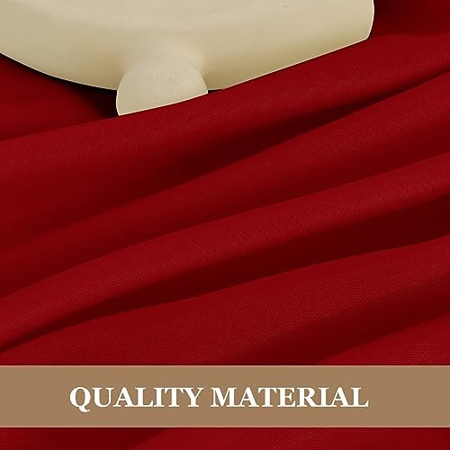 Fitable 6 Pack Red Tablecloths 70x120 Inch for 6-8 Ft Rectangle Tables - Image 3