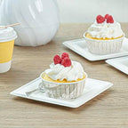 Restaurantware 5 oz Round Paper Newsprint Large Baking Cup, 200 Pack - Image 3