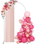 7.2 ft White Metal Balloon Arch Stand for Wedding, Birthday & Baby Shower by ZHIYO-LIFE