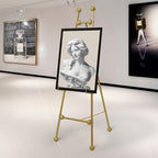 Heavy Duty Large Easel Stand for Mirror Display Wedding Sign(Gold 47'') - Image 7