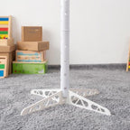 Balloon Display Pole, 63.4" White Detachable PVC Construction: Cross Base Balloon Tower Display Stand for Birthday Party, Wedding and Baby Shower Decor - Image 5