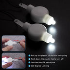 Paper Lantern Lights Battery Operated - Hanging LED Lights with Wire Bright Floral Lighting for Outdoor Indoor Wedding Camping Party Holidays Events Balloon Lanterns Last 36 Hours (White, 30 Pack) - Image 3