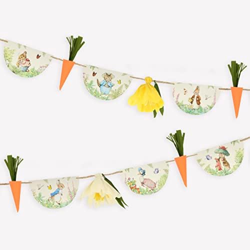 Meri Meri Peter Rabbit™ Garland (Pack of 1), Easter Garland by MeriMeri