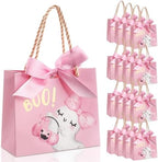Kolldenn 40 Pcs Pink Halloween Party Favor Bags with Handles,Ghost Style by Unknown