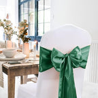 20 Pack Satin Table Runner 12 X 108 Inch Silk Table Runner for Party,Wedding, Birthday, Banquets,Decoration(Dark Green) - Image 4