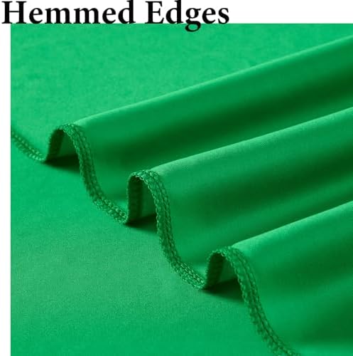 20ftx10ft Wrinkle Free Green Backdrop Curtains for Parties, Silky Polyester Photo Backdrop Drapes 4 Panels 5x10ft Back Drop Cloth for Wedding Birthday Baby Shower Photography Background - Image 4