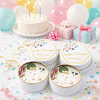 Personalized Candle Wedding Favors – Scented Custom Soy Wax Thank You Gifts with Dried Flowers – Custom Names & Date – Elegant Tin Gift (10-20-30-40-50-100 Bulk Options) - Image 7