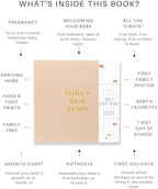 Lamare Baby First Year Book – Keepsake Baby Memory Book and Baby Scrapbook - Image 7