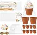 Ctosree 50 Sets Little Pumpkin Baby Shower Favors Seed Packets Gift Bags by Ctosree