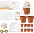 Ctosree 50 Sets Little Pumpkin Baby Shower Favors Seed Packets Gift Bags by Ctosree