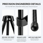 Nicpro 6 Pack 63 Inches Easel Stand for Sign, Black, with Carry Bags - Image 6