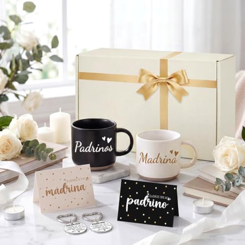 Mimorou 7 Pcs Godparents Proposal Gift Set Will You Be My Godparents - Image 2