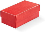 Boxes Craftory Pack of 40 Small Favor Boxes (2.75 x 1.57 x 1.18 inch) - Ideal for Wedding and Candy Party - Red Silk by BoxesCraftory