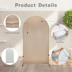 Purple Butterfly Kisses Arch Backdrop Cover Double-Sided Arch Frame Stretchy Cover for Pink Butterfly Birthday Party Girls Baby Shower Decorations (3.3X6.5ft,G-3341) - Image 5
