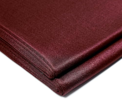 Pack of 25 Yard Chiffon Drapery Fabric, 60" Wide, Multiuse - Burgundy - Image 4