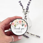 Custom Candles, Personalized Candles White and Pink Roses, Bulk Candles, Candle Favors, Candle Wedding Favors (Set of 10) (Black Tin), 9508825-01 - Image 5