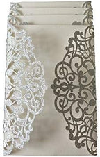 100pcs Silver Glitter Wedding Invitations Cards Covers,7"x4.9" - Image 5