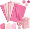 500 Sheets Light Pink Tissue Paper Bulk 15 x 20 Inch for Fall Wedding Gifts by Qilery