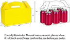HUAPRINT Treat Gift Boxes, 30 Pack, Yellow, 9.45x5x5 IN - Image 2