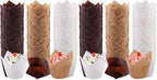 Aodaer 240 Pcs Mini Cupcake Liners Muffin Liners Baking Cups (Pack of 2) by Aodaer