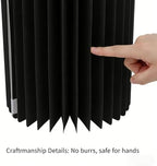 Cylinder Stands for Party, Shape&Use 3PCS Roman Column Black Pedestal Display Stands, Foldable Cardboard Columns for Wedding, Birthday, Anniversary Decor, 11.8in Dia. (23.6/31.5/39.4in H) with Storage Bag - Image 5