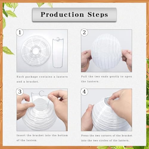 11 Pcs Paper Lanterns Assembling and Hanging These for Beach Ball Sports Parties is Hassle - Free, Lantern is Equipped with a C - Shaped Clip, Enabling Quick Setup. - Image 2