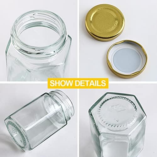 30 Pack 4oz Honey Jars with Gold Lids and Wooden Honey Sticks - Image 3