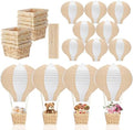 Meooeck 8 Sets Light Brown Hot Air Balloon Table Centerpieces Decor by Meooeck