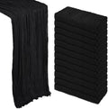 12 Pack 35 x 120 Inch Black Table Runner Cheesecloth 10Ft by Heneger