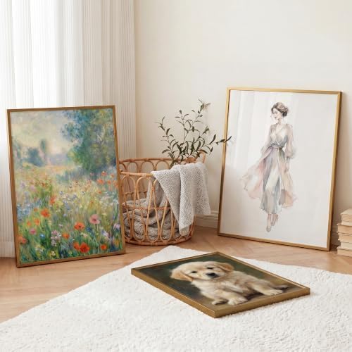 20x24 Metal Picture Frame, Aluminum Poster Frame with Real Glass, Bronze - Image 7