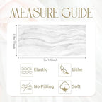 Wokceer Cheesecloth Table Runner Ivory 10FT Boho Gauze Runner, 12 Pack - Image 2