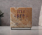 It's a Boy Baby Gender Reveal Stencil Team Blue Template Reusable for Painting on Walls, Wood, Arts and Crafts (726) - 17 x 22 Inches - Image 5