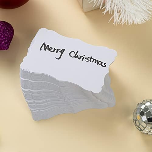 Toperd 120 Pieces Mini Business Cards, 3.66x2.36 inches, White (Pack of 4) - Image 7