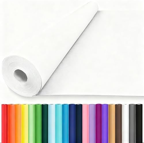 Vanhench 48"x 2520" (210') White Wrapping Paper Roll by Vanhench