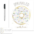 Donut Theme Baby Sprinkle Guest Sign in Poster, 11x14 Inch by MeganHStudio