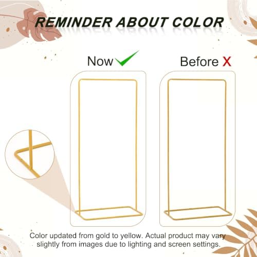 2Pcs Gold Wedding Sign Stand,Adjustable Height Welcome Poster Easel Stand - Image 4