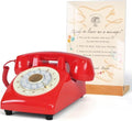 RetroVox Audio Guest Book Wedding Phone, D Red by ChooseaFunAudioGuestbookforYourEvent