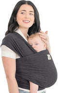 KeaBabies Baby Wrap Carrier, All in 1 Original Baby Carrier (Mystic Gray) by KeaBabies