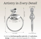 Duck 925 Sterling Silver Teether Rattle Ring - Image 6