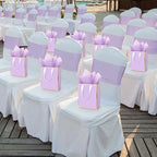 Yeaqee 50 Pcs Metallic Paepr Gift Bags Bulk with Handles,Lavender Purple - Image 7