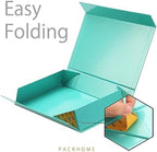 PACKHOME 6 Green Gift Boxes 11.5x8x2.5in with Magnetic Lids for Shirt - Image 5