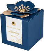 FEIYI 20 PCS Favor Boxes, Navy Blue, 2.55x2.55x2.55 by FEIYI