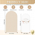 Moukeren Locally Grown Arch Backdrop Cover 6ft and 7.2ft for Farmer's Market Theme Baby Shower Party Gender Reveal Birthday Party Banquet Photo Arches Background Decorations - Image 3