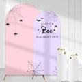 Serencatcher Halloween Baby Shower Arch Covers 7.2FT 6FT Pink Purple by Serencatcher