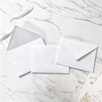 200 Pack 4x6 Envelopes, White A4 Envelopes with Gold Stickers - Image 6