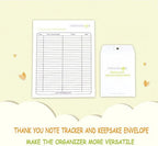 Baby Document Organizer, Baby Briefcase with 9 Folders - Image 4