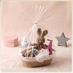 Novabright 6 Pack Small Woven Gift Baskets with Gift Bags Ribbons - Image 4
