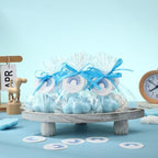 Demissle 40Sets White Blue Cloud Shaped Soaps Baby Shower Favors for Guests - Image 4