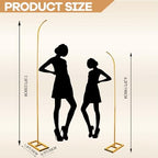 Balloon Arch Stand Set of 2 - Metal Backdrop for Wedding, Birthday, Anniversary, Bridal and Baby Shower - Flower and Floral Arch for Ceremony - Image 2