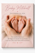 TWING Custom Baby Keepsake Birth Stats Photo Print Wall Decor, 20 X 30 in by TwingRepublic